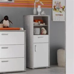 Mäusbacher Frieda Wickelkommode Vintage Wood Grey Weiß Inkl. Wickelansatz -Roba || Pinolino Verkaufsgeschäft frieda beistellschrank 1