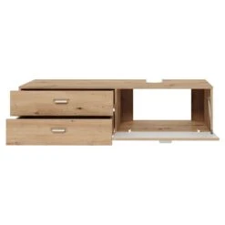 Trendteam Geo Waschbeckenunterschrank Artisan Eiche -Roba || Pinolino Verkaufsgeschäft geo bd 1751 331 92 frontal geoeffnet freisteller