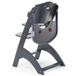 Childhome Lambda 3 Hochstuhl Anthrazit Mit Schutzbügel, Gurtsystem Und Tisch -Roba || Pinolino Verkaufsgeschäft hcl3can 17356 1