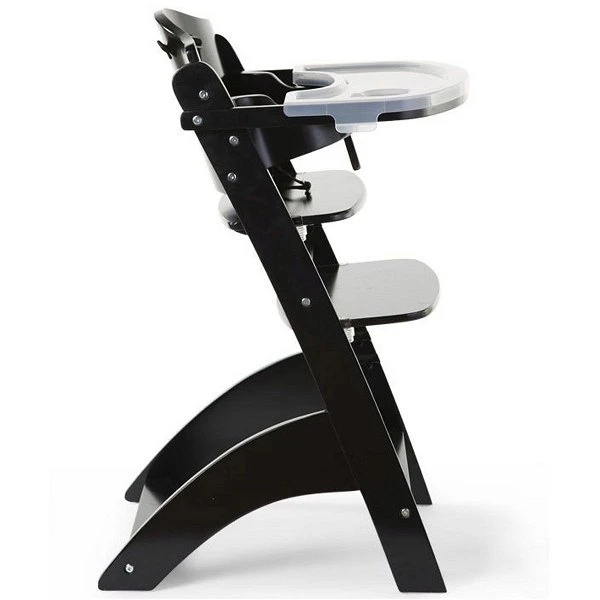 Childhome Lambda 3 Hochstuhl Schwarz Mit Schutzbügel, Gurtsystem Und Tisch 7 Childhome Lambda 3 Hochstuhl Schwarz Mit Schutzbügel, Gurtsystem Und Tisch – Bild 5