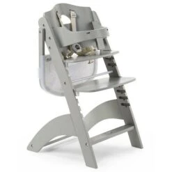 Childhome Lambda 3 Hochstuhl Stone Mit Schutzbügel, Gurtsystem Und Tisch -Roba || Pinolino Verkaufsgeschäft hcl3csg 17376 1