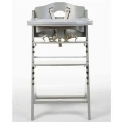 Childhome Lambda 3 Hochstuhl Stone Mit Schutzbügel, Gurtsystem Und Tisch -Roba || Pinolino Verkaufsgeschäft hcl3csg 17377 1