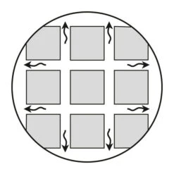 Alvi Air-Sleep II Matratze 70 X 140 Cm Mit Tencel Bezug -Roba || Pinolino Verkaufsgeschäft horizontal 5