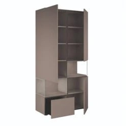 Hülsta Neo Wohnwand Vitrine 1 Schubkasten Und 3 Türen Lack Grau 7 Hülsta Neo Wohnwand Vitrine 1 Schubkasten Und 3 Türen Lack Grau -Roba || Pinolino Verkaufsgeschäft huelsta neo 134440f4 ncs s6005 y80r