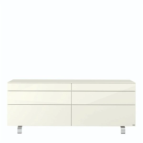 Hülsta Neo Sideboard 6 Schubkästen Lack Weiß 3 Hülsta Neo Sideboard 6 Schubkästen Lack Weiß