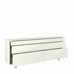 Hülsta Neo Sideboard 6 Schubkästen Lack Weiß 7 Hülsta Neo Sideboard 6 Schubkästen Lack Weiß -Roba || Pinolino Verkaufsgeschäft huelsta neo 134452f4