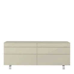 Hülsta Neo Sideboard 6 Schubkästen Hochglanzlack Grau -Roba || Pinolino Verkaufsgeschäft huelsta neo 134453f4 1