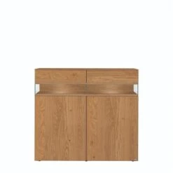 Hülsta Neo Highboard 2 Schubkästen Und 2 Türen Natureiche -Roba || Pinolino Verkaufsgeschäft huelsta neo 134495f4