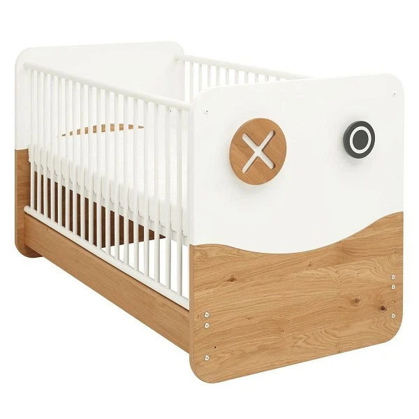 Hülsta Now! Minimo Kinderzimmer 3türig Weiß/natur Inkl. Wickelkommode & Wickelauflage 4 Hülsta Now! Minimo Kinderzimmer 3türig Weiß/natur Inkl. Wickelkommode & Wickelauflage – Bild 2