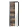 Trendteam Indy Garderobenschrank Old Wood / Graphit Grau -Roba || Pinolino Verkaufsgeschäft indy gd 1879 127 23 frontal freisteller