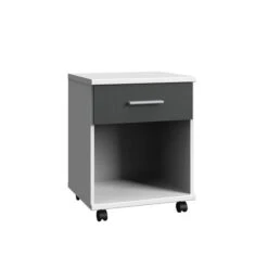 Wimex Joker Rollcontainer Weiß / Graphit