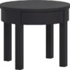 VOX Simple Kaffeetisch Hoch Schwarz Ø54 Cm