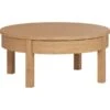 VOX Simple Kaffeetisch Niedrig Eiche Ø80 Cm