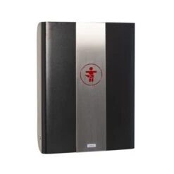 Timkid KAWAmidi Wandwickeltisch Edelstahl Anthrazit | Inklusive Wickelmatte | Modern & Slim