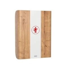 Timkid KAWAmidi Wandwickeltisch Weiß/Eiche Inklusive Wickelmatte | Modern & Slim