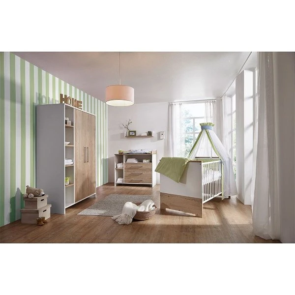 Schardt Eco Plus Kinderzimmer Inkl. Umbauseiten Mit Zweitürigem Schrank 3 Schardt Eco Plus Kinderzimmer Inkl. Umbauseiten Mit Zweitürigem Schrank