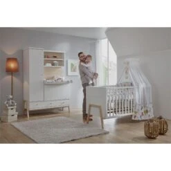 Schardt Holly Nature Kinderzimmer Kinderbett & Schrankkombi