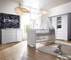 Schardt Maxx White Kinderzimmer Inkl. Umbauseiten Mit 2-trg Schrank