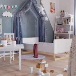 Nature Kid Paula Kinderbett 70 X 140 Cm Umbaubar Inklusive Umbauseiten Und Lattenrost -Roba || Pinolino Verkaufsgeschäft kinderzimmer paula pauline bett option 2k 1500x1500