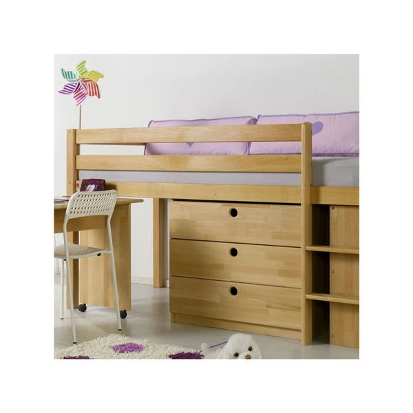 Relita ALEX Halbhochbett Buche Massiv Natur Viel Zubehör Wählbar - Frachtfrei 12 Relita ALEX Halbhochbett Buche Massiv Natur Viel Zubehör Wählbar - Frachtfrei – Bild 10