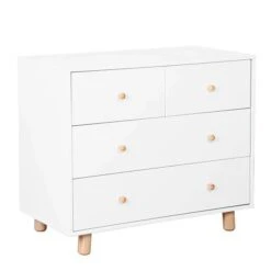 Nature Kid Genova Kommode Weiß / Kiefer