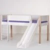 Manis-h Halbhohes Bett LOKE 90x200 Pfosten Buche Hochbett Mit Rutsche - 20 Farben Wählbar -Roba || Pinolino Verkaufsgeschäft loke 10 1