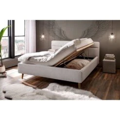 Meise Möbel Lotte Bett Beige Mit Bettkasten Und Federholzrahmen 180 X 200 Cm -Roba || Pinolino Verkaufsgeschäft lotte hellgrau 83 bk detail 8306 18 grob 5