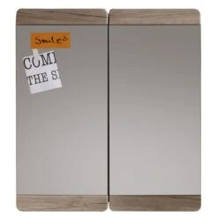 Trendteam Malea Badmöbel-Set 5-teilig Mit Spiegelschrank | Eiche San Remo Hell -Roba || Pinolino Verkaufsgeschäft malea bad 1324 410 90 freisteller 2