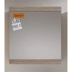 Trendteam Malea Badmöbel-Set 5-teilig Mit Spiegel | Eiche San Remo Hell -Roba || Pinolino Verkaufsgeschäft malea bd 1324 401 90 frontal