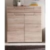 Trendteam Malea Schuhschrank Eiche San Remo Hell