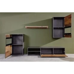 Trendteam Mango Anbauwand 4-teilig Old Wood / Matera -Roba || Pinolino Verkaufsgeschäft mango wo 1673 005 23 geoeffnet