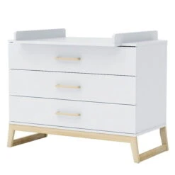 Nature Kid Paula Kinderzimmer Weiß/natur Vierteilig -Roba || Pinolino Verkaufsgeschäft modena zimmer komm 1