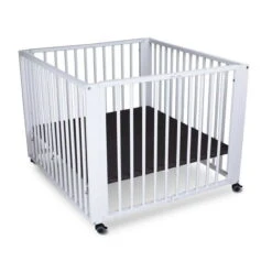 TiSsi Moritz Laufgitter Aus Massiv Buche Weiß Platzsparend Faltbar Mit Rollen -Roba || Pinolino Verkaufsgeschäft moritz ws mitte gr 1