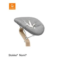 Stokke® Nomi® Newborn Set White/Grey Blue 6 Stokke® Nomi® Newborn Set White/Grey Blue -Roba || Pinolino Verkaufsgeschäft nomi natural white newborn grey close 5426 rt 1