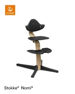 Stokke® Nomi® Stuhl Oak Black -Roba || Pinolino Verkaufsgeschäft nomi oak black junior 5426 rt