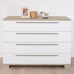 Paidi Carlo Kinderzimmer Mit Schrank 3T Kreideweiß/Fichte-Vintage -Roba || Pinolino Verkaufsgeschäft paidi carlo kommode 4s 01 4