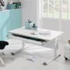 Paidi Diego 120 Schreibtisch Kreideweiß 120 X 70 Cm - Gestellfarbe Wählbar -Roba || Pinolino Verkaufsgeschäft paidi diego 120cm kreideweiss 05 1