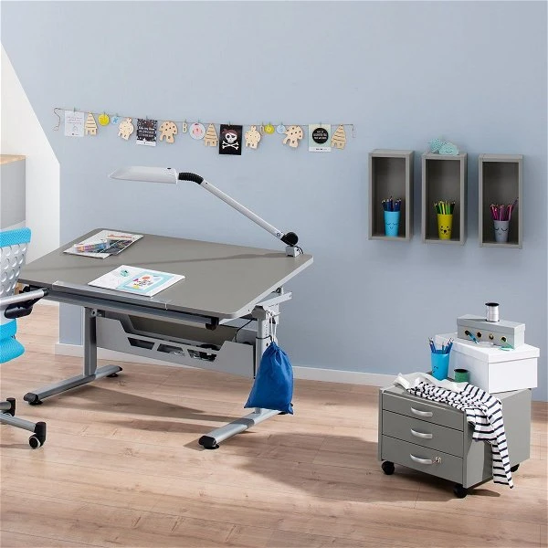 Paidi Universalcontainer Schiefergrau Für Diego Schreibtische - 3 Schubkästen 4 Paidi Universalcontainer Schiefergrau Für Diego Schreibtische - 3 Schubkästen – Bild 2