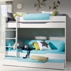 Paidi Fiona Etagenbett Kreideweiß - 160 Cm Zum Aktionspreis