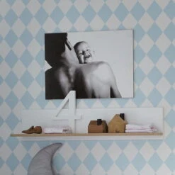 Transland Hilja Kinderzimmer Schrank 2T Eiche-Bordeaux/kreideweiß -Roba || Pinolino Verkaufsgeschäft paidi hilja wandregal