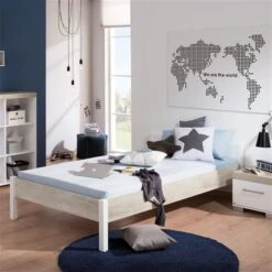 Paidi Kira Liege Eiche-Nautik 140x200 Cm Niedriges Fußteil