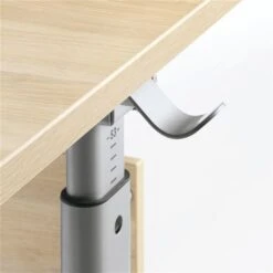 Paidi Marco 2 120 Schreibtisch Kreideweiß 120 X 70 Cm - Gestellfarbe Silber -Roba || Pinolino Verkaufsgeschäft paidi marco2haken 4