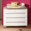 Paidi Remo Wickelkommode 5 Schubkästen Inkl. Wickelaufsatz, Frachtfrei Zum Aktionspreis