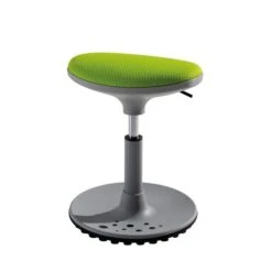 Paidi Speedy Sitzhocker Limette/grau Sitzhöhe Stufenlos Einstellbar