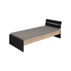 Paidi Tomke Jugendzimmer Mit Schrank 4T Naturschwarz/Eiche-Bordeaux -Roba || Pinolino Verkaufsgeschäft paidi tomke jugendliege 1368108 re