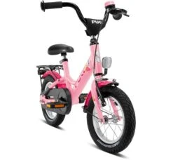 Puky Alu Kinderfahrrad YOUKE 12 Rose (4134) Für Kinder Ab 3 Jahren