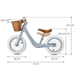 Kinderkraft RAPID Laufrad Blue Breeze -Roba || Pinolino Verkaufsgeschäft rapid blue breeze dimensions