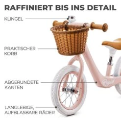 Kinderkraft RAPID Laufrad Rosa -Roba || Pinolino Verkaufsgeschäft rapid pink g5 de