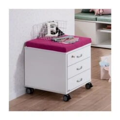 Paidi Rollcontainer 3S Kreideweiß Für Marco - 3 Schubkästen