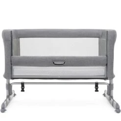 Joie Roomie Beistellbett Gray Flannel -Roba || Pinolino Verkaufsgeschäft roomie grayflannel hero low
